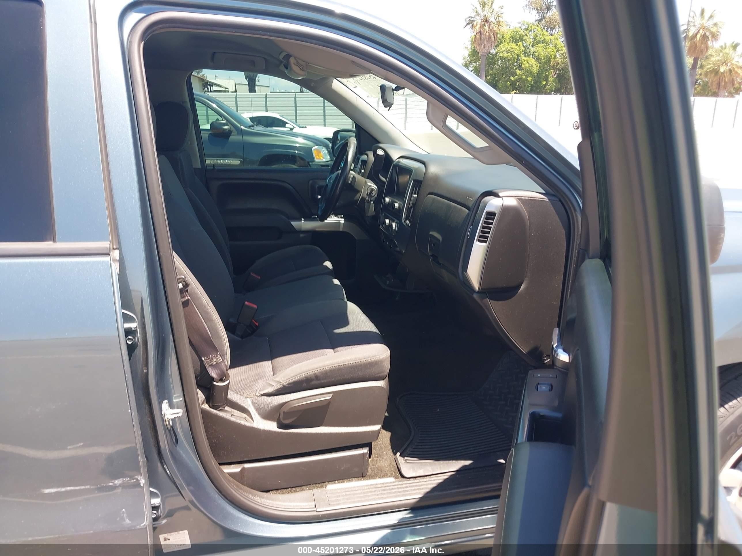 2014 Chevrolet Silverado 1500 1lt Blue vin: 1GCRCREC8EZ123733