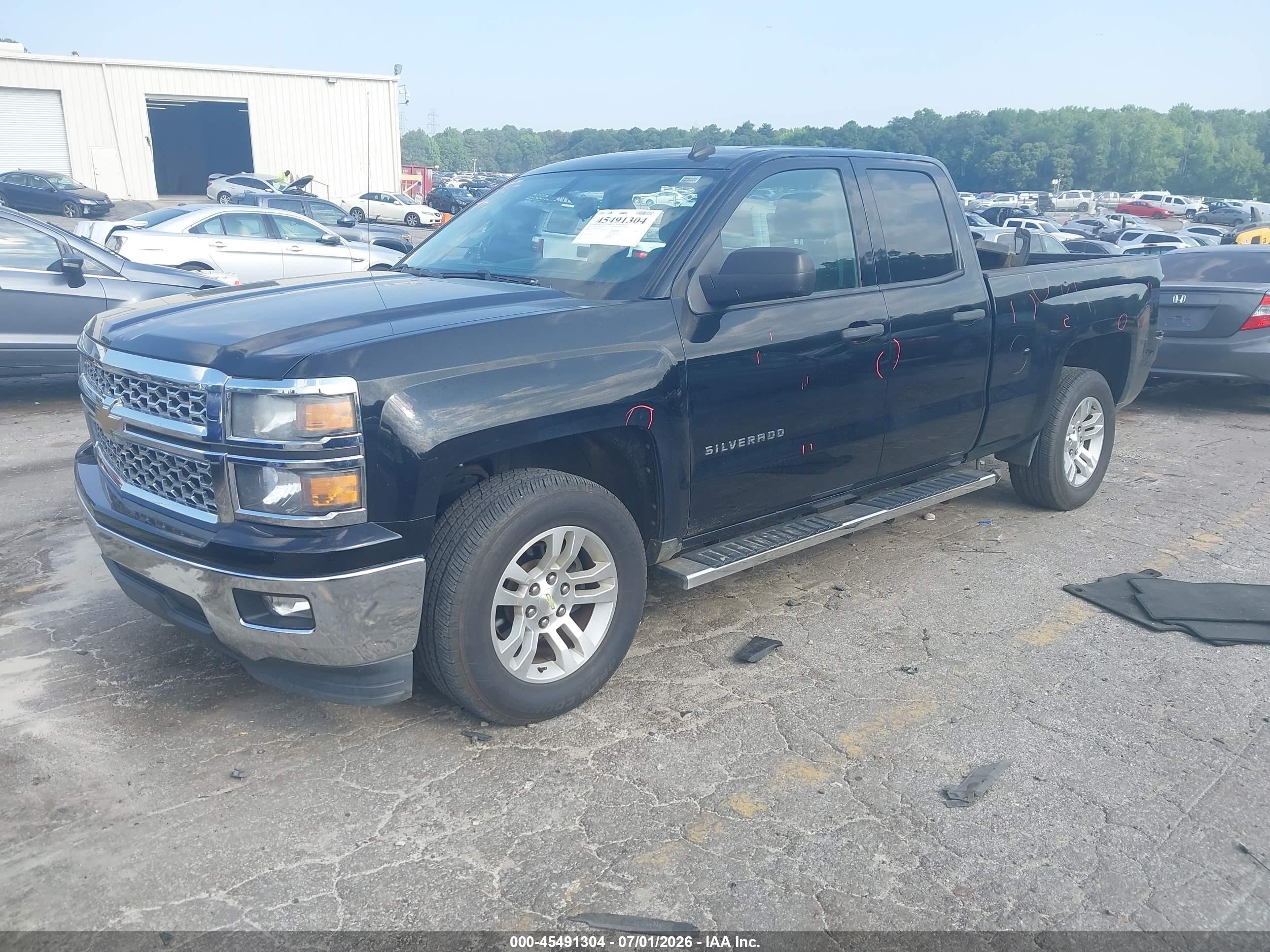 2014 Chevrolet Silverado 1500 Lt Black vin: 1GCRCREC8EZ399734