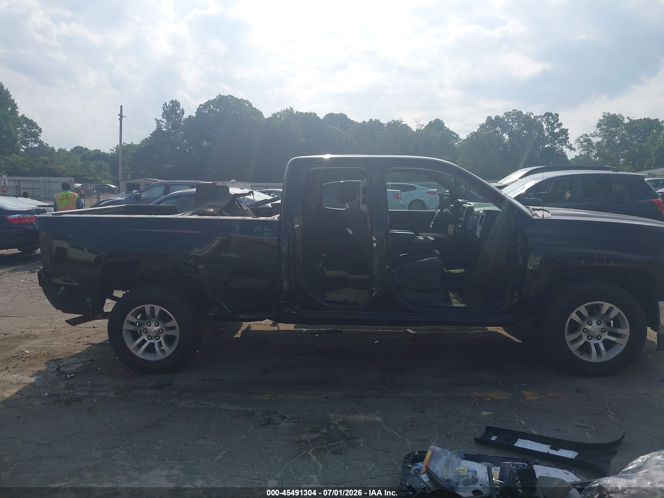 2014 Chevrolet Silverado 1500 Lt Black vin: 1GCRCREC8EZ399734