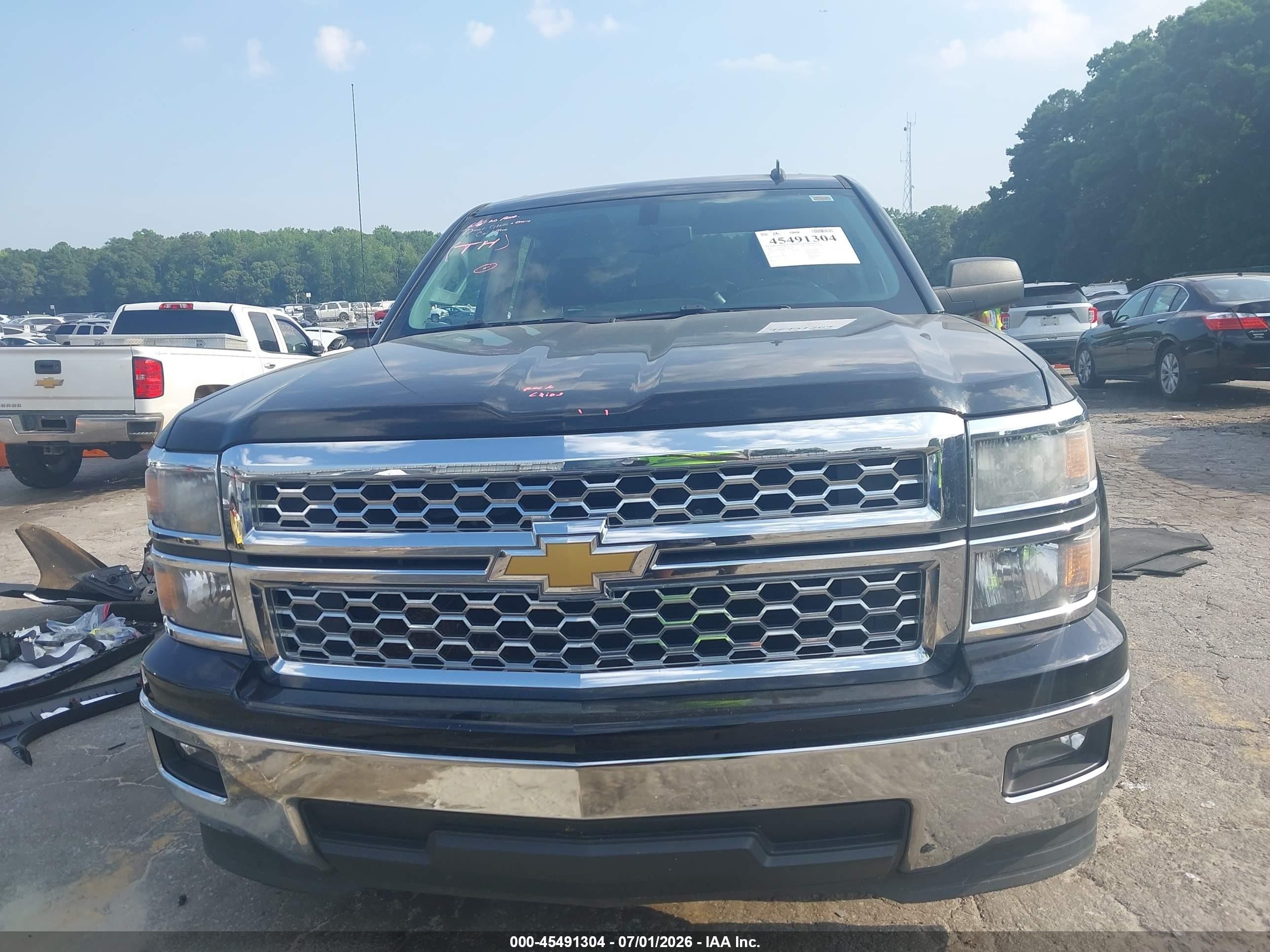 2014 Chevrolet Silverado 1500 Lt Black vin: 1GCRCREC8EZ399734