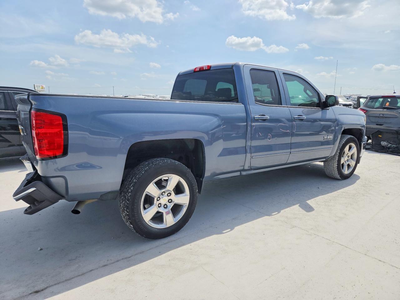 2015 Chevrolet Silverado C1500 Lt Blue vin: 1GCRCREC8FZ238009