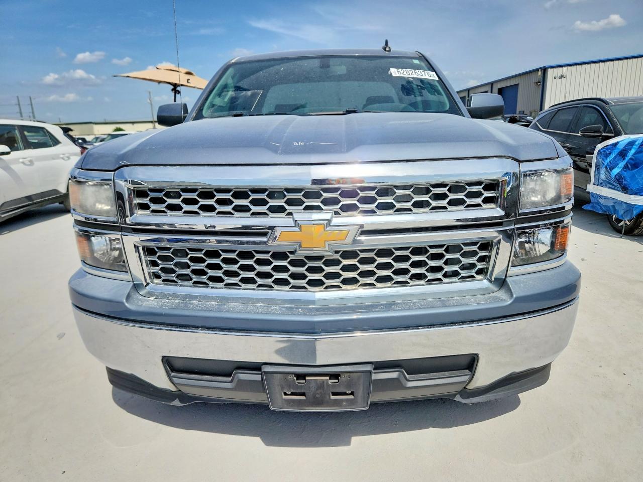 2015 Chevrolet Silverado C1500 Lt Blue vin: 1GCRCREC8FZ238009