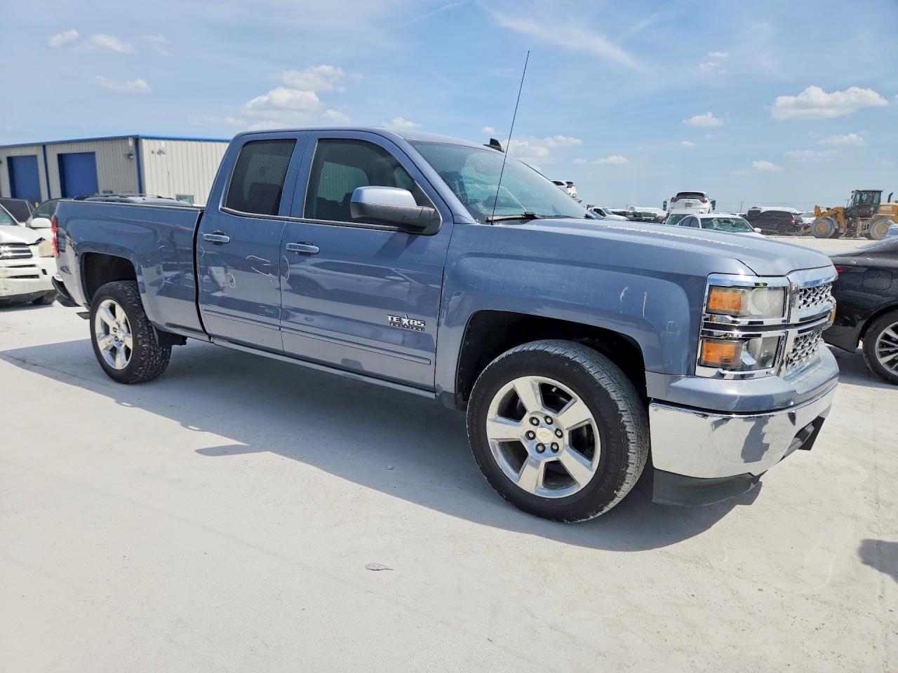 2015 Chevrolet Silverado C1500 Lt Blue vin: 1GCRCREC8FZ238009