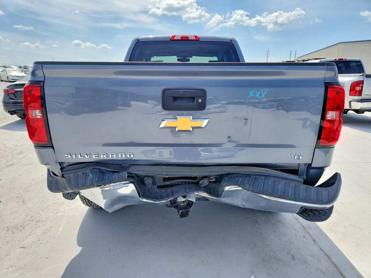 2015 Chevrolet Silverado C1500 Lt Blue vin: 1GCRCREC8FZ238009