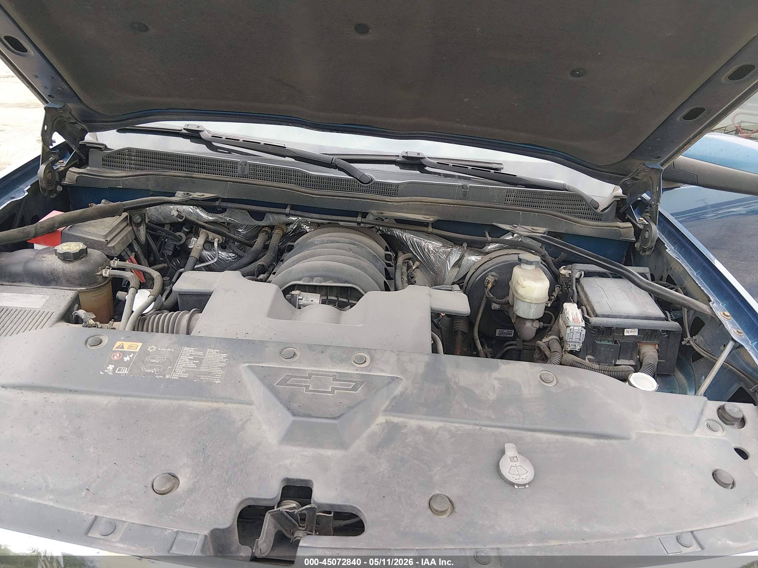 2015 Chevrolet Silverado 1500 1lt Синий vin: 1GCRCREC8FZ245090