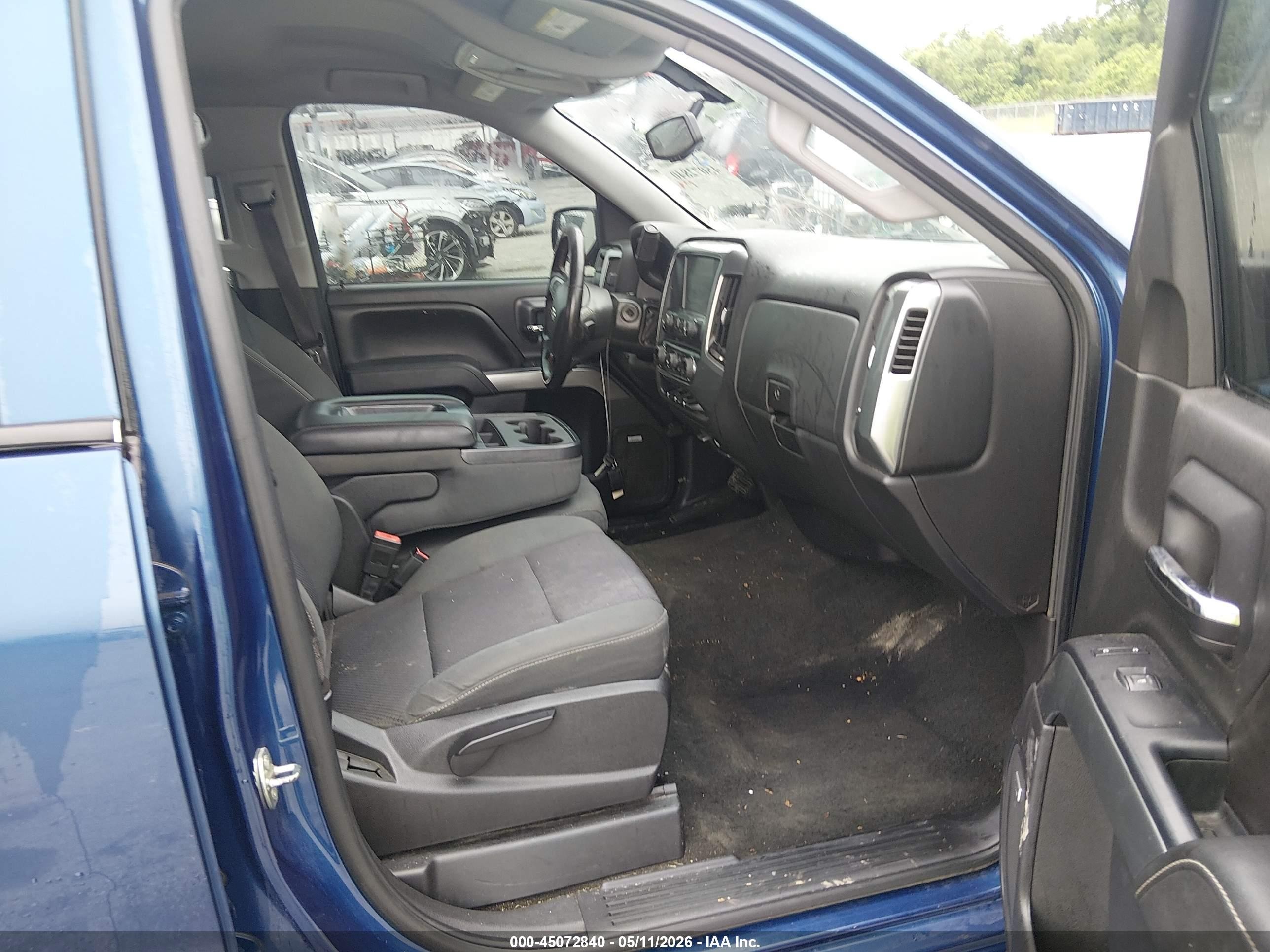 2015 Chevrolet Silverado 1500 1lt Синий vin: 1GCRCREC8FZ245090
