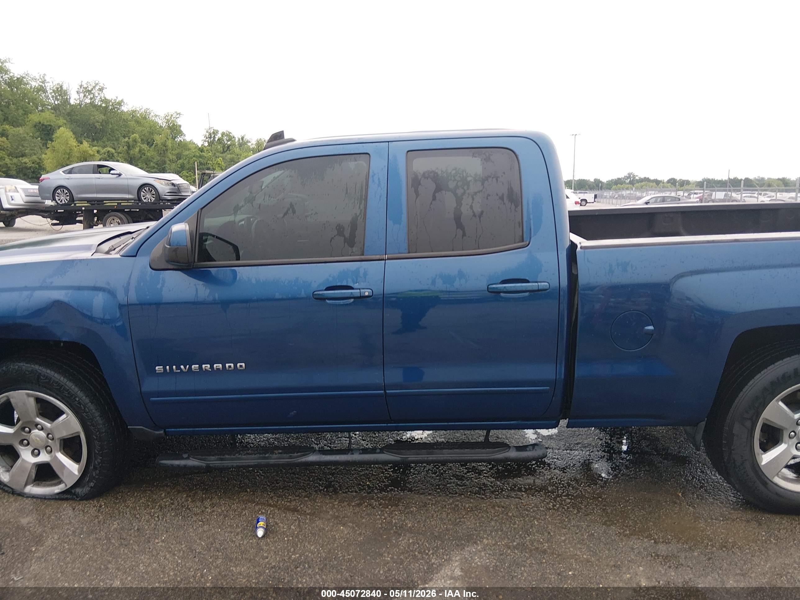 2015 Chevrolet Silverado 1500 1lt Синий vin: 1GCRCREC8FZ245090