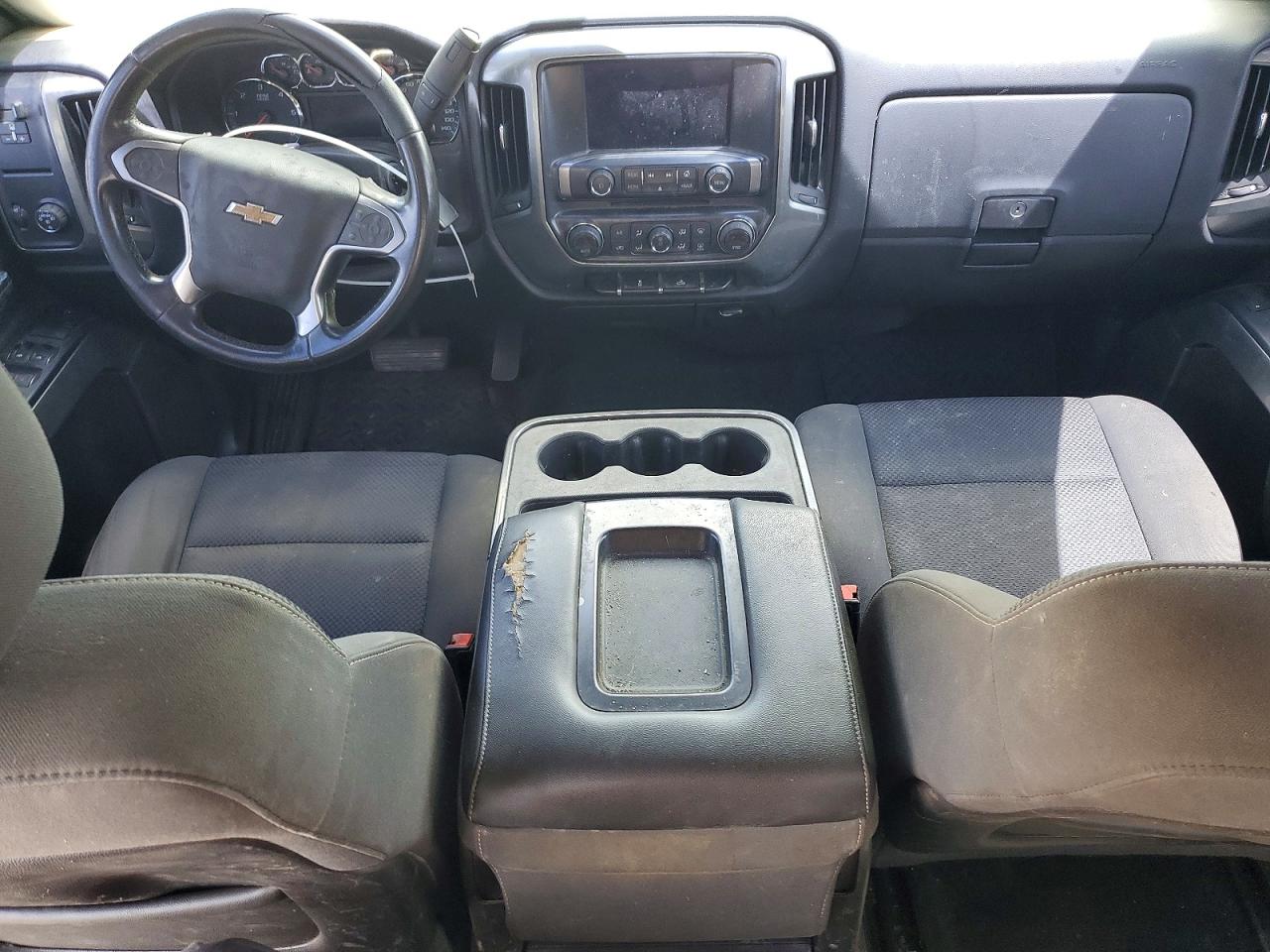 2015 Chevrolet Silverado C1500 Lt Silver vin: 1GCRCREC8FZ264271