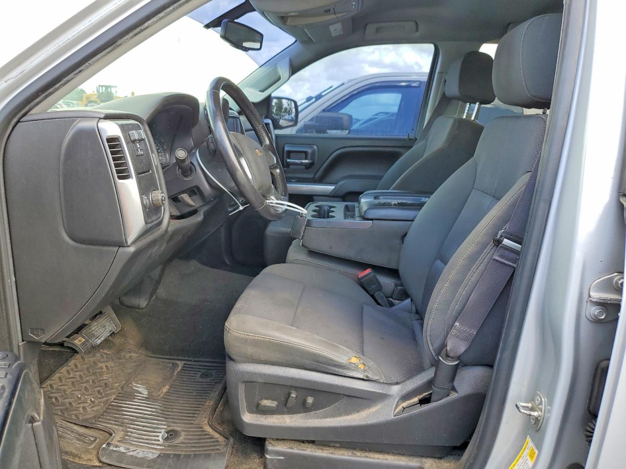 2015 Chevrolet Silverado C1500 Lt Silver vin: 1GCRCREC8FZ264271
