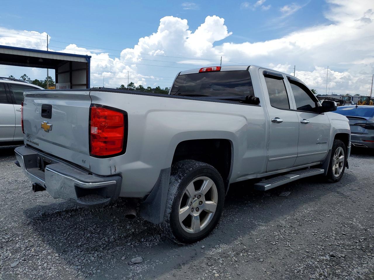 2015 Chevrolet Silverado C1500 Lt Silver vin: 1GCRCREC8FZ264271