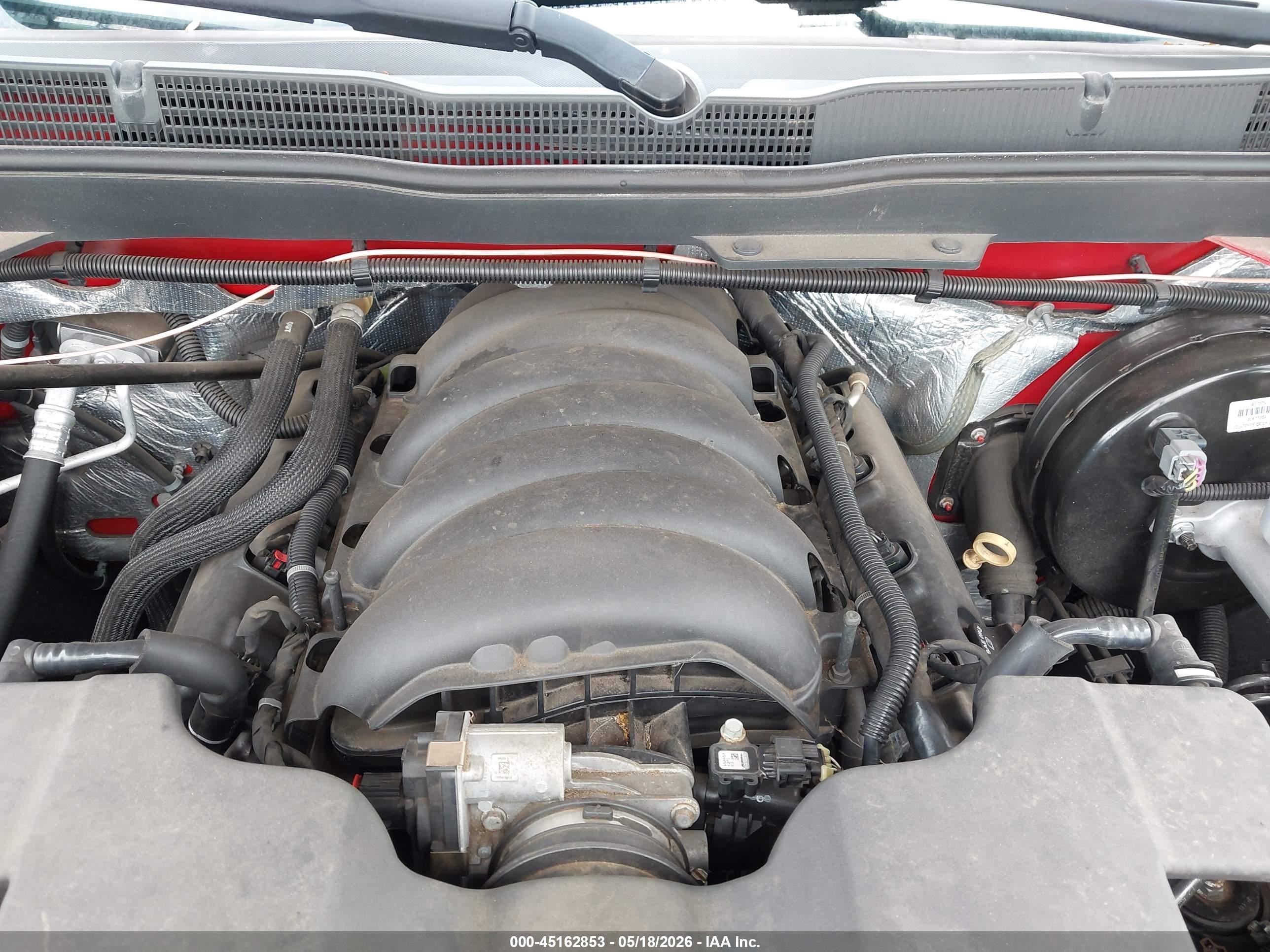 2014 Chevrolet Silverado 1500 1lt Red vin: 1GCRCREC9EZ391285