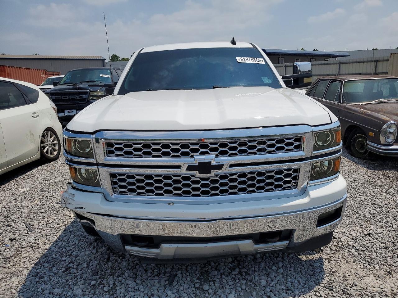 2015 Chevrolet Silverado C1500 Lt White vin: 1GCRCREC9FZ150523