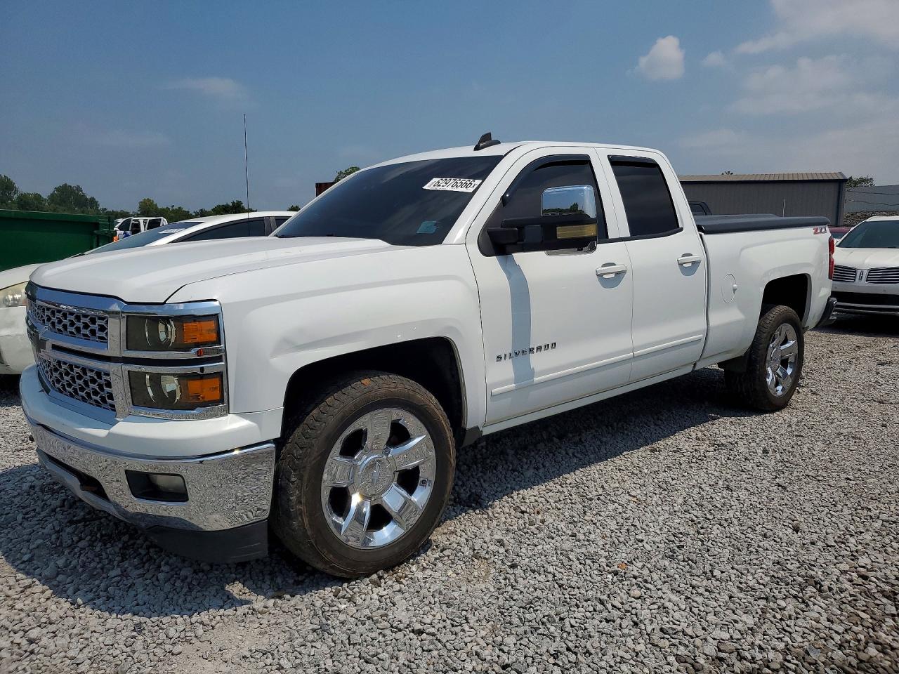 2015 Chevrolet Silverado C1500 Lt White vin: 1GCRCREC9FZ150523