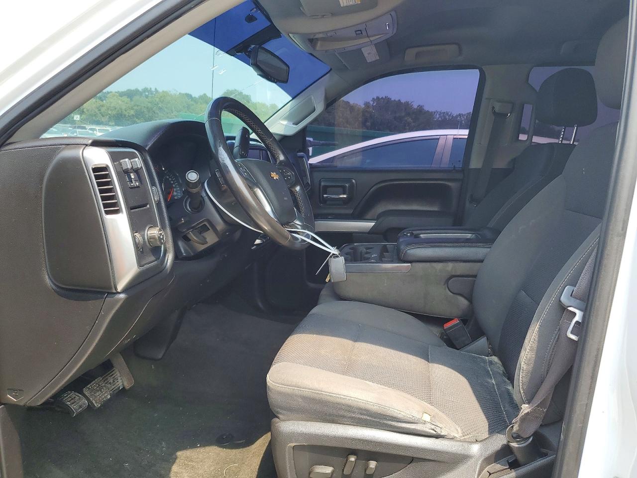 2015 Chevrolet Silverado C1500 Lt White vin: 1GCRCREC9FZ150523