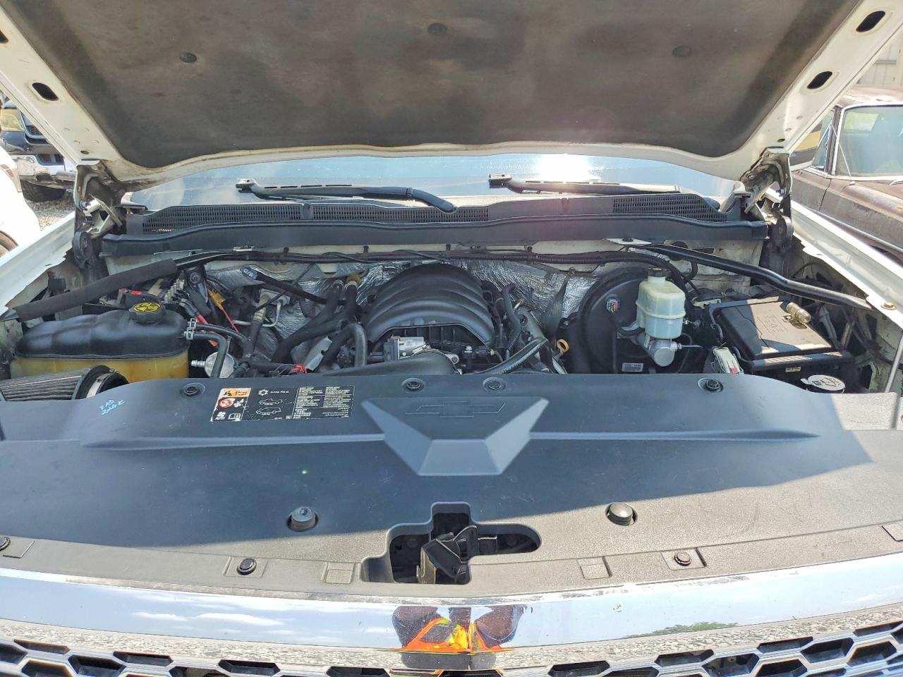 2015 Chevrolet Silverado C1500 Lt White vin: 1GCRCREC9FZ150523