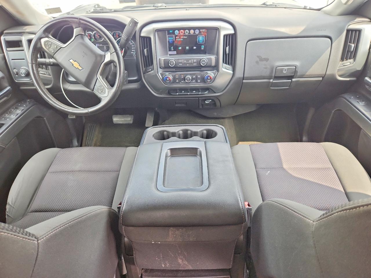 2015 Chevrolet Silverado C1500 Lt White vin: 1GCRCREC9FZ328009