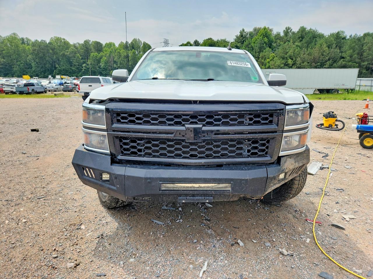 2015 Chevrolet Silverado C1500 Lt White vin: 1GCRCREC9FZ328009