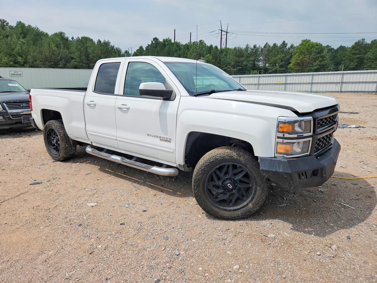 2015 Chevrolet Silverado C1500 Lt White vin: 1GCRCREC9FZ328009