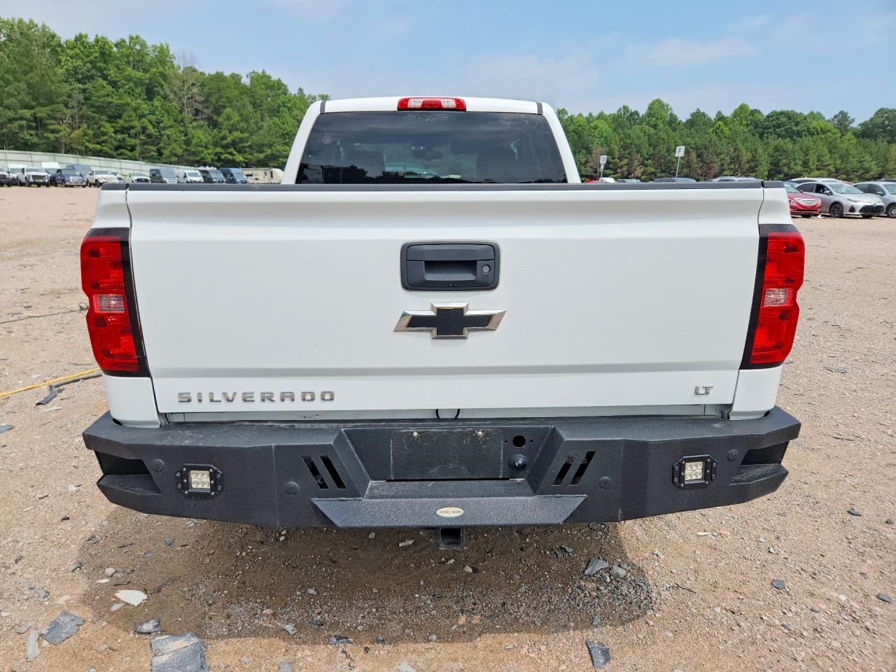 2015 Chevrolet Silverado C1500 Lt White vin: 1GCRCREC9FZ328009