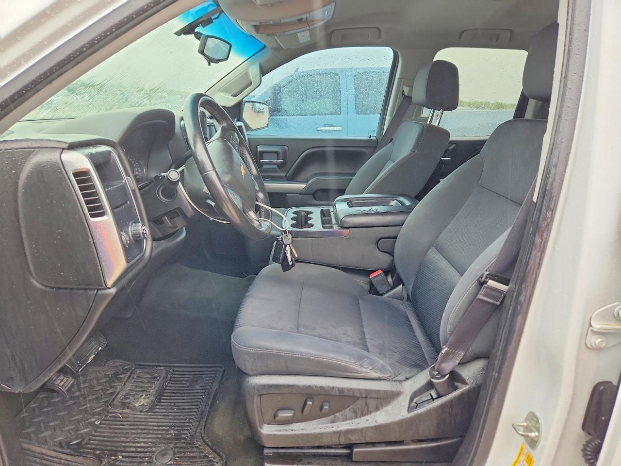 2015 Chevrolet Silverado C1500 Lt White vin: 1GCRCREC9FZ414307