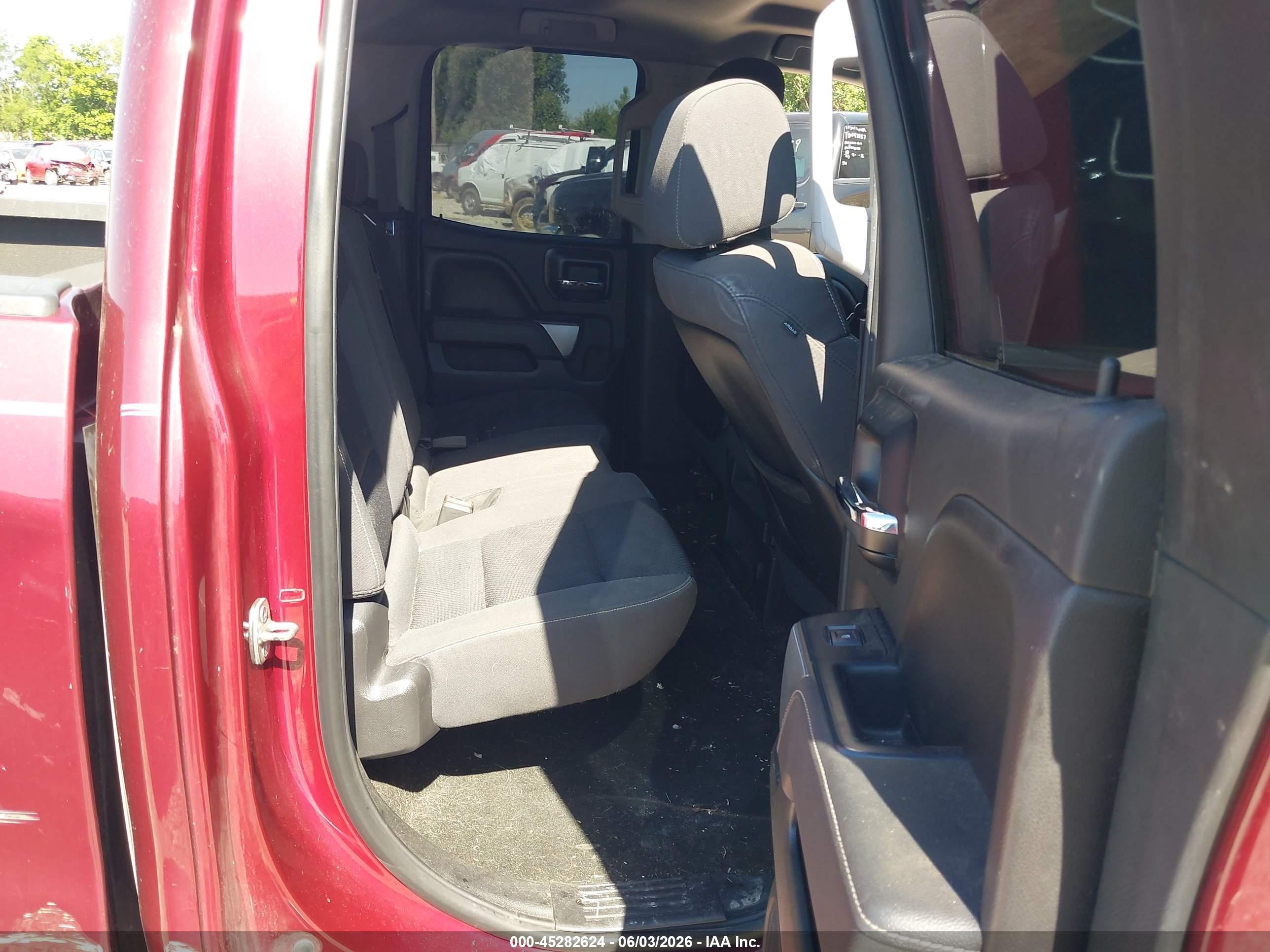 2014 Chevrolet Silverado 1500 2lt Красный vin: 1GCRCRECXEZ219928