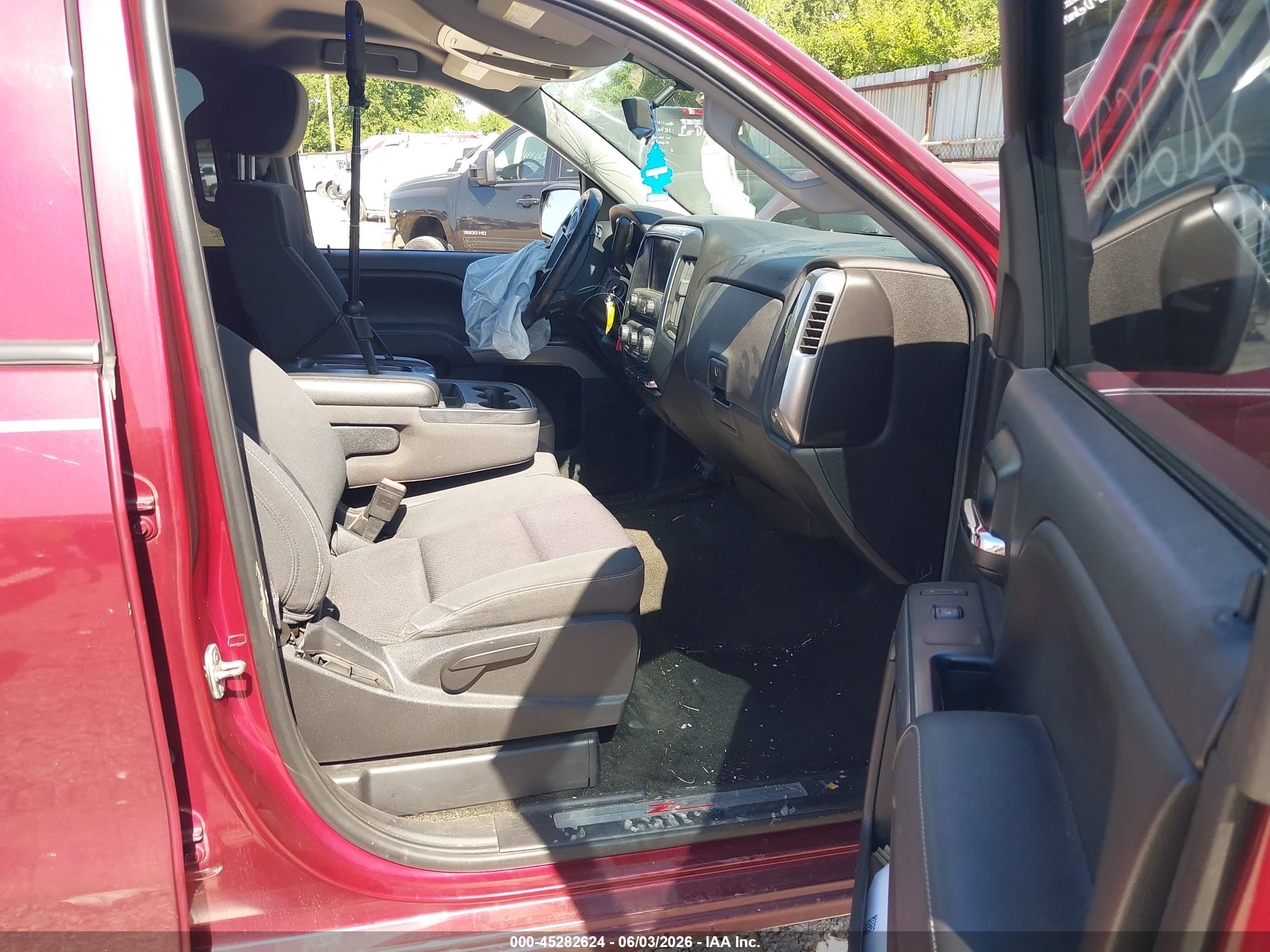 2014 Chevrolet Silverado 1500 2lt Красный vin: 1GCRCRECXEZ219928