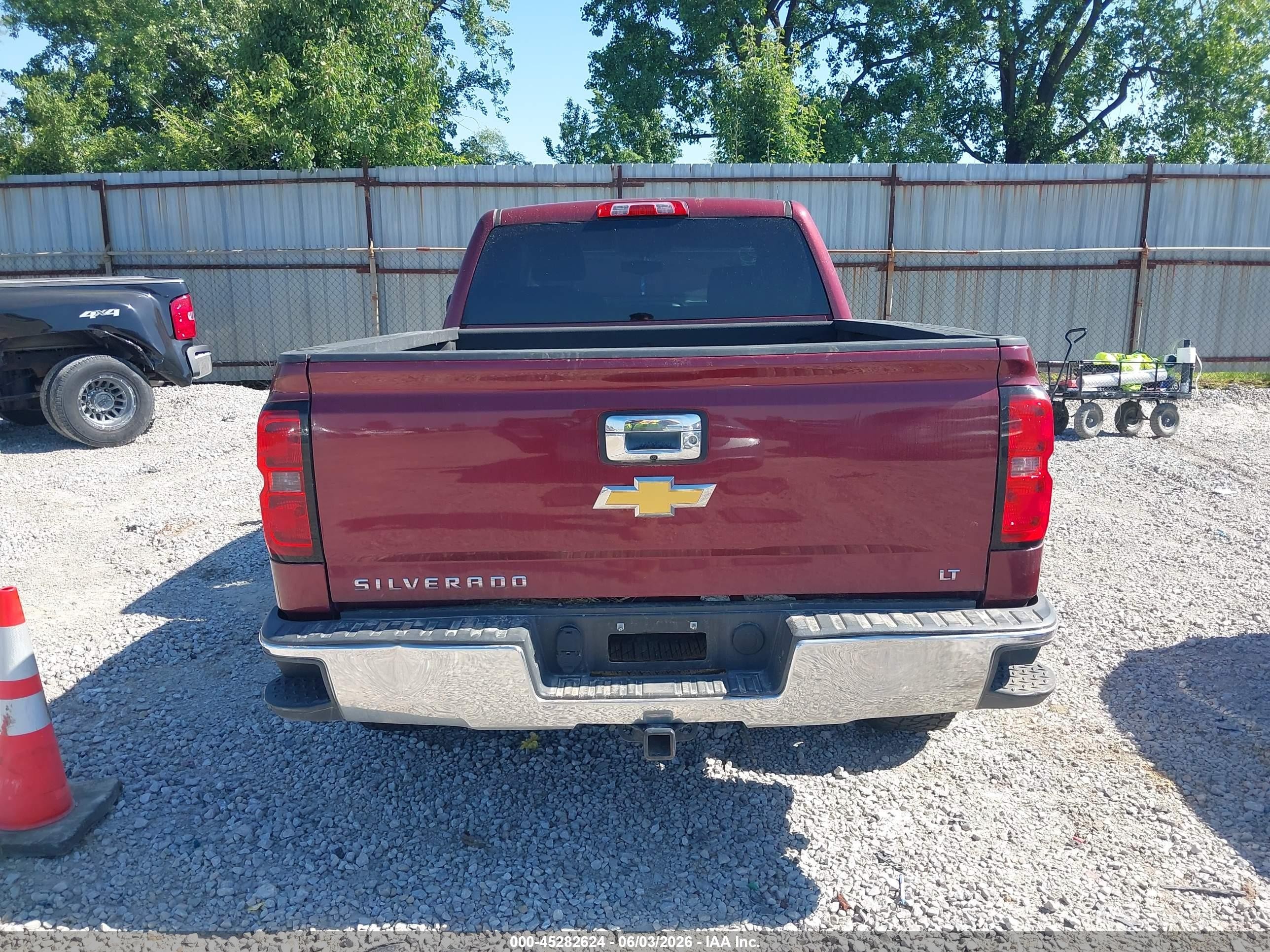 2014 Chevrolet Silverado 1500 2lt Красный vin: 1GCRCRECXEZ219928