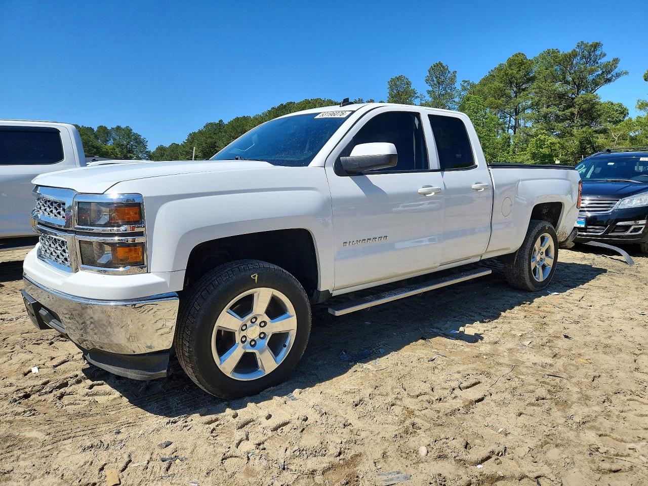 2014 Chevrolet Silverado C1500 Lt White vin: 1GCRCRECXEZ298310