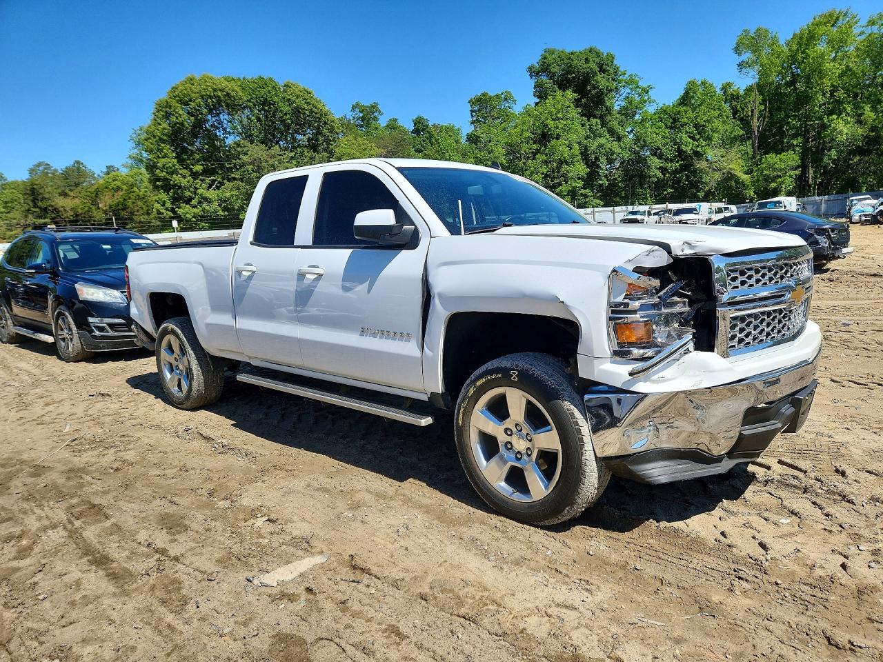 2014 Chevrolet Silverado C1500 Lt White vin: 1GCRCRECXEZ298310