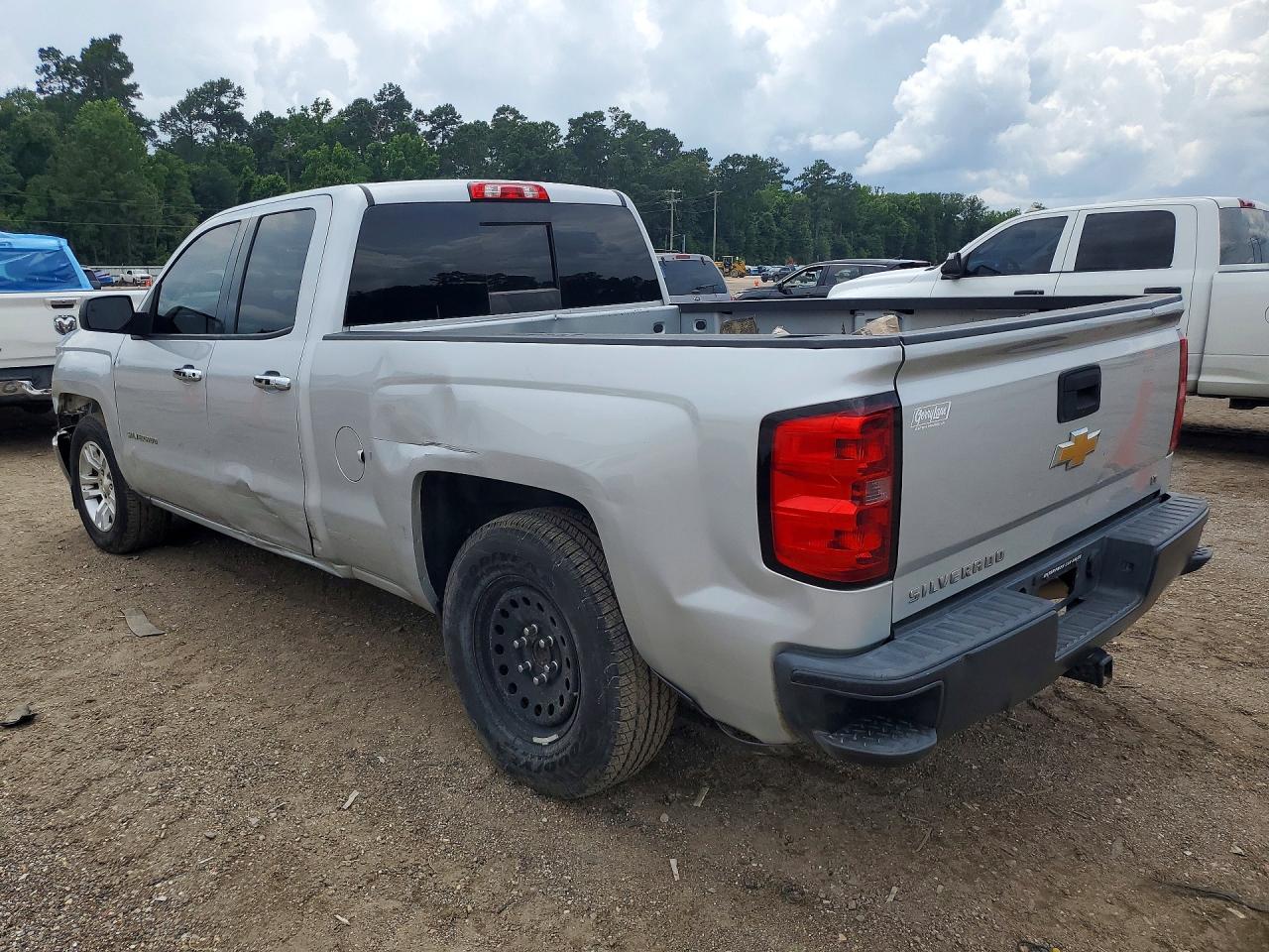 2014 Chevrolet Silverado C1500 Lt Silver vin: 1GCRCRECXEZ338370