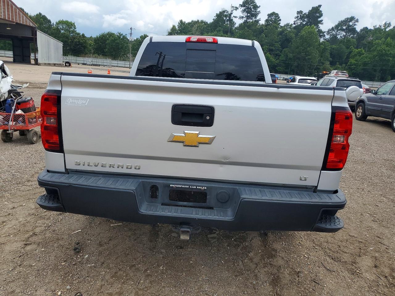 2014 Chevrolet Silverado C1500 Lt Silver vin: 1GCRCRECXEZ338370