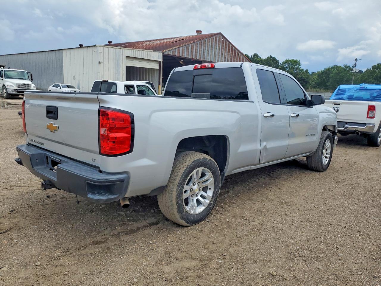 2014 Chevrolet Silverado C1500 Lt Silver vin: 1GCRCRECXEZ338370