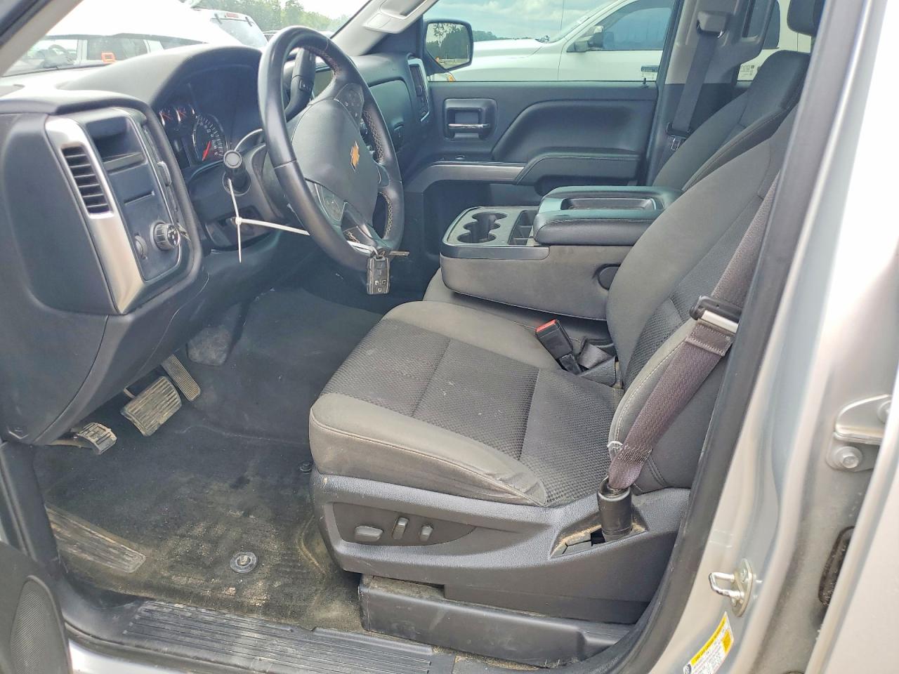 2014 Chevrolet Silverado C1500 Lt Silver vin: 1GCRCRECXEZ338370