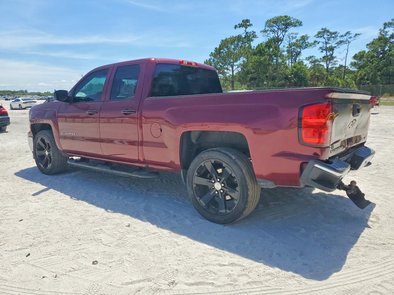2014 Chevrolet Silverado C1500 Lt Burgundy vin: 1GCRCRECXEZ414072