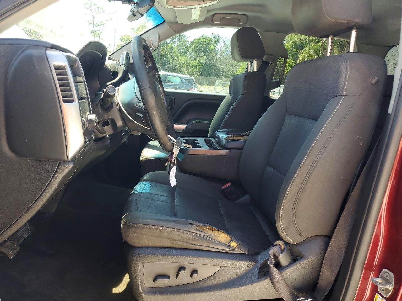 2014 Chevrolet Silverado C1500 Lt Burgundy vin: 1GCRCRECXEZ414072