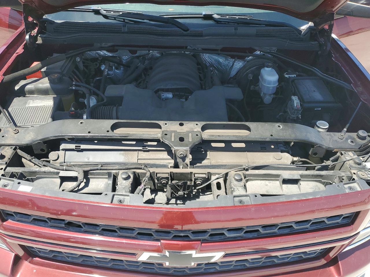 2014 Chevrolet Silverado C1500 Lt Burgundy vin: 1GCRCRECXEZ414072