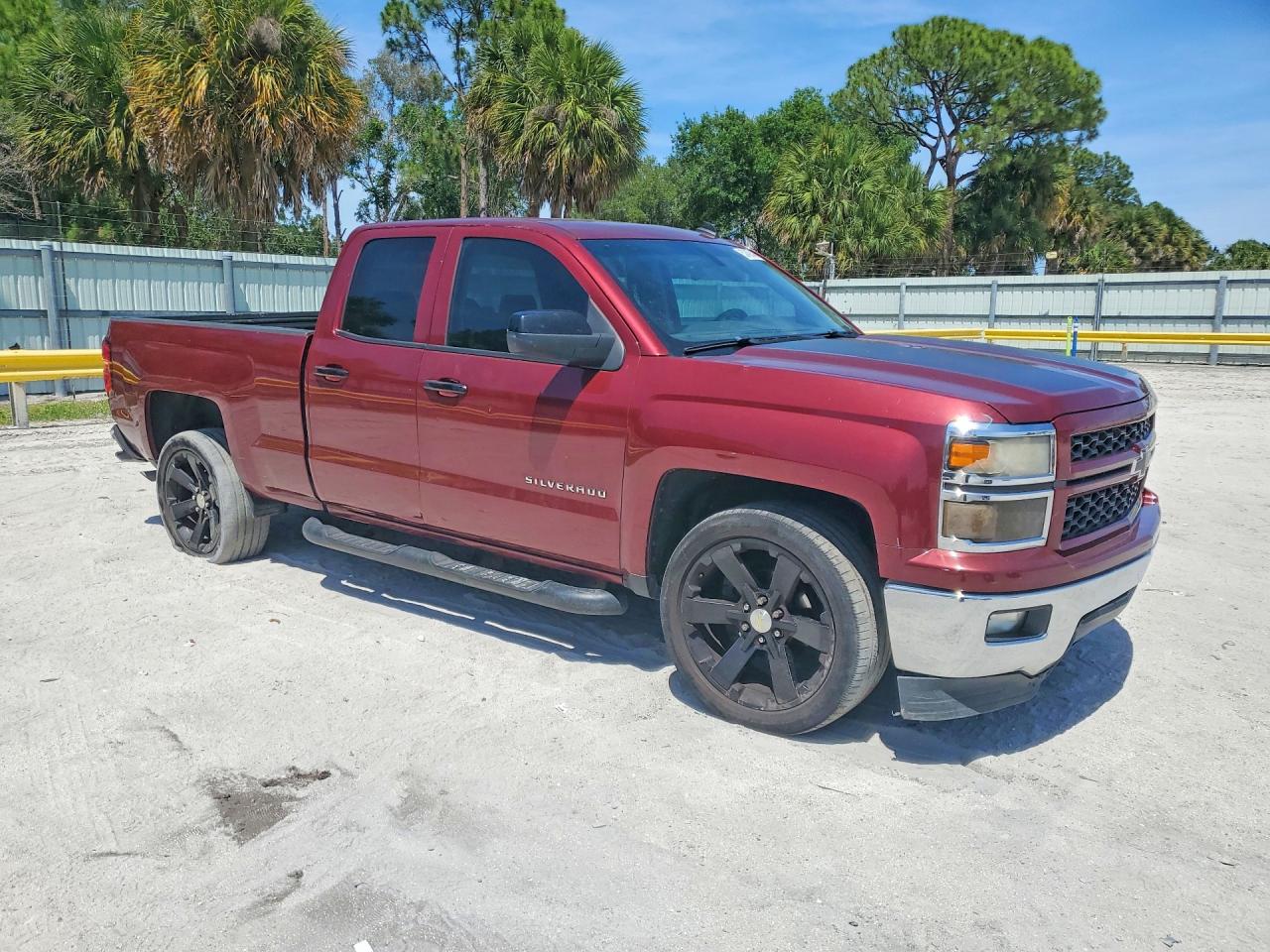 2014 Chevrolet Silverado C1500 Lt Burgundy vin: 1GCRCRECXEZ414072