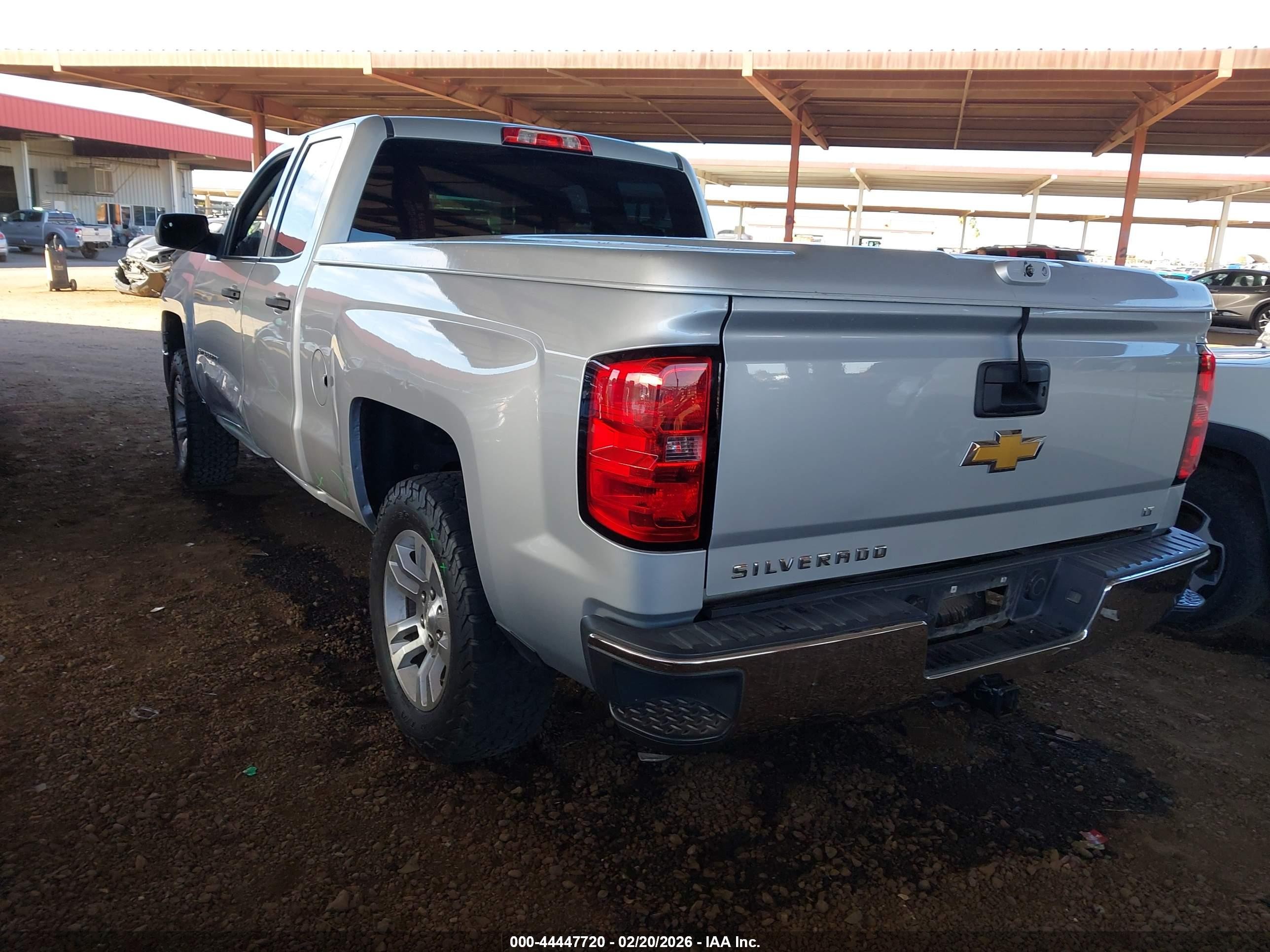2014 Chevrolet Silverado 1500 1lt Silver vin: 1GCRCREH1EZ185356