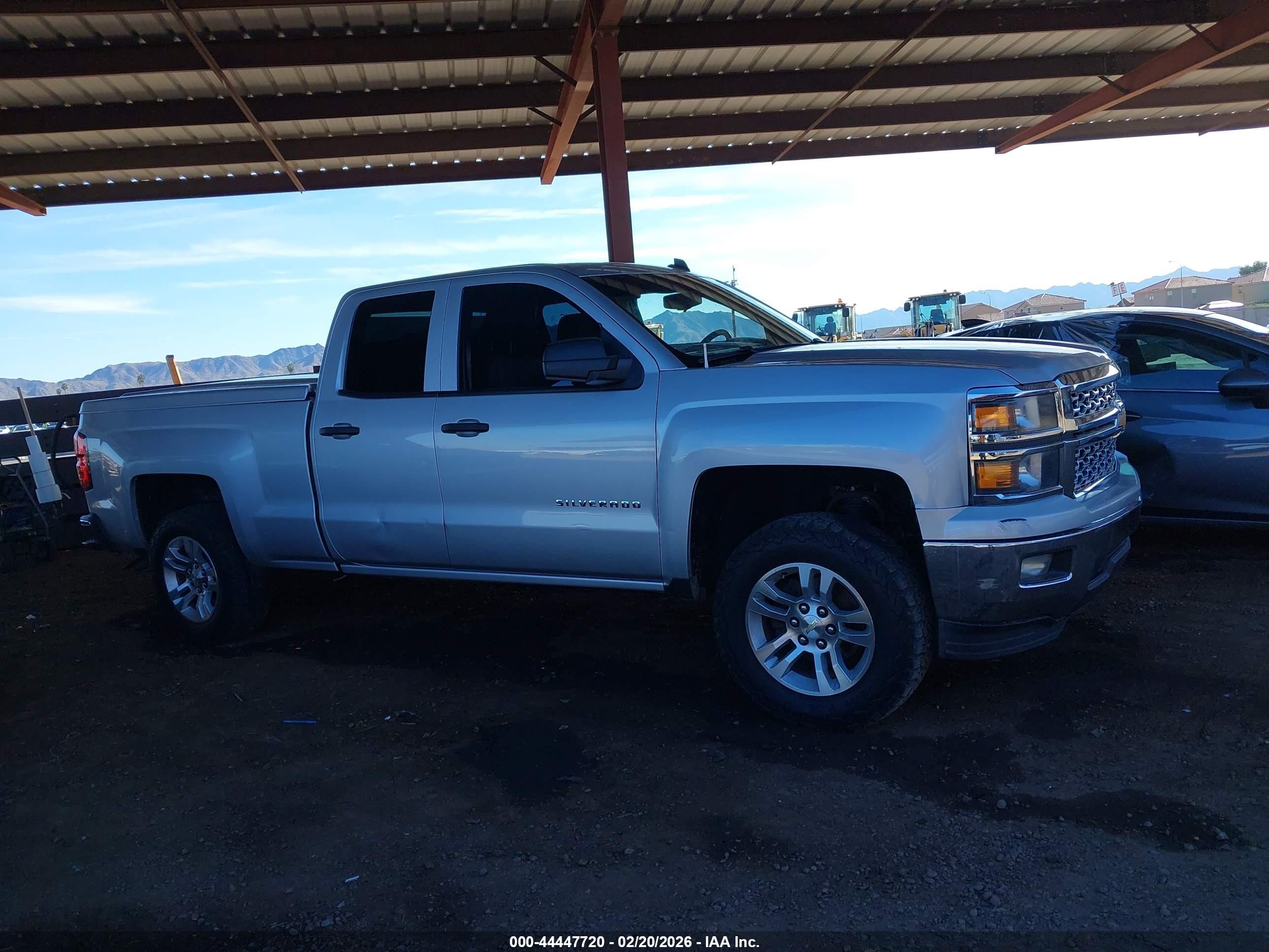 2014 Chevrolet Silverado 1500 1lt Silver vin: 1GCRCREH1EZ185356