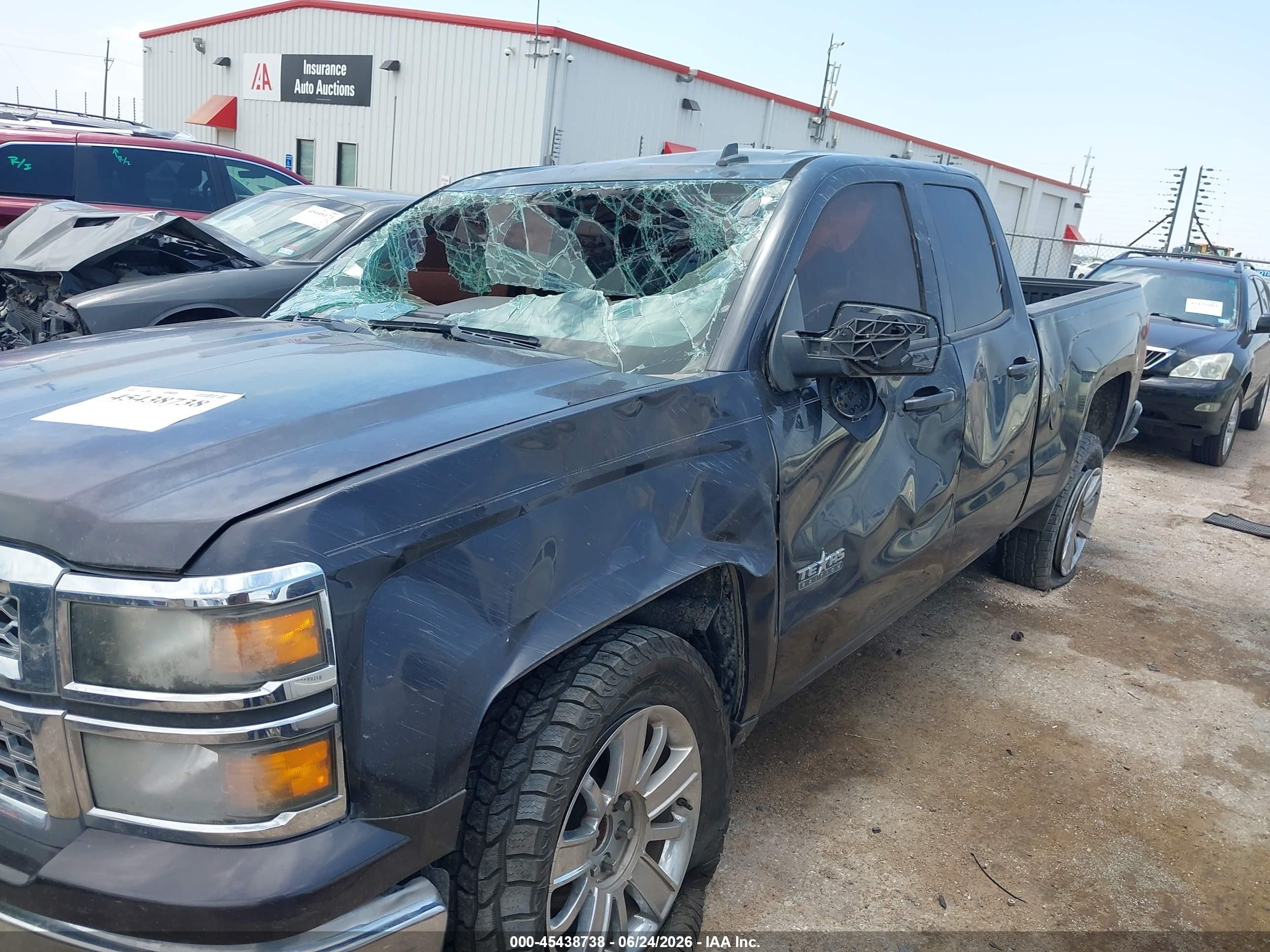 2014 Chevrolet Silverado 1500 Lt Black vin: 1GCRCREH1EZ257155