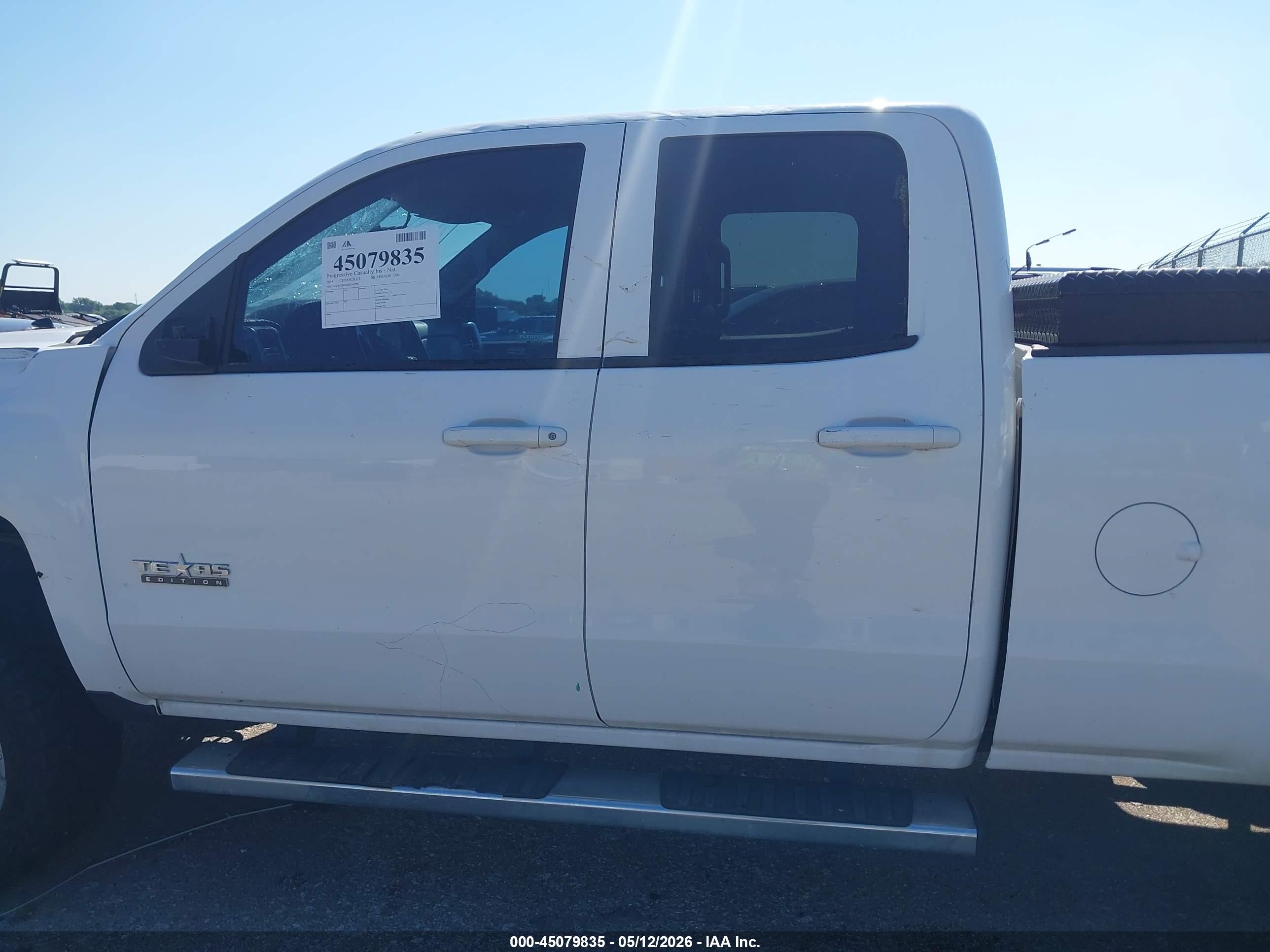 2014 Chevrolet Silverado 1500 1lt Белый vin: 1GCRCREH2EZ165990