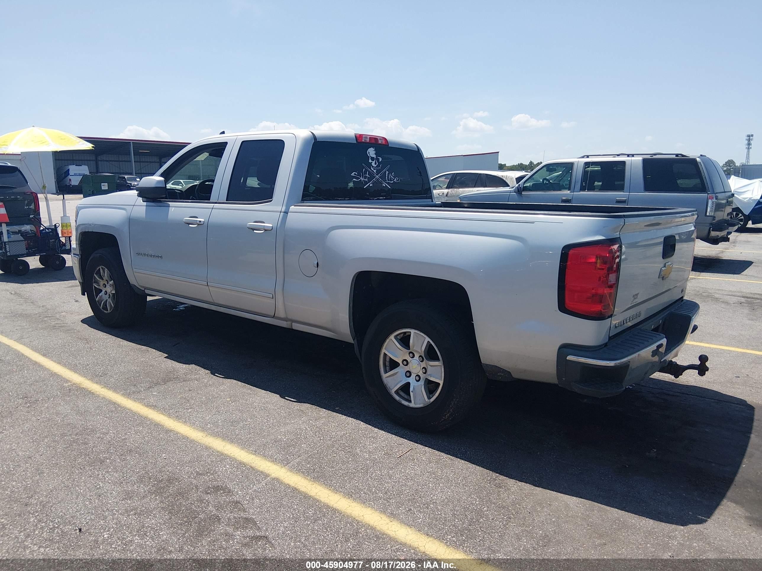 2015 Chevrolet Silverado 1500 Lt Silver vin: 1GCRCREH2FZ186470