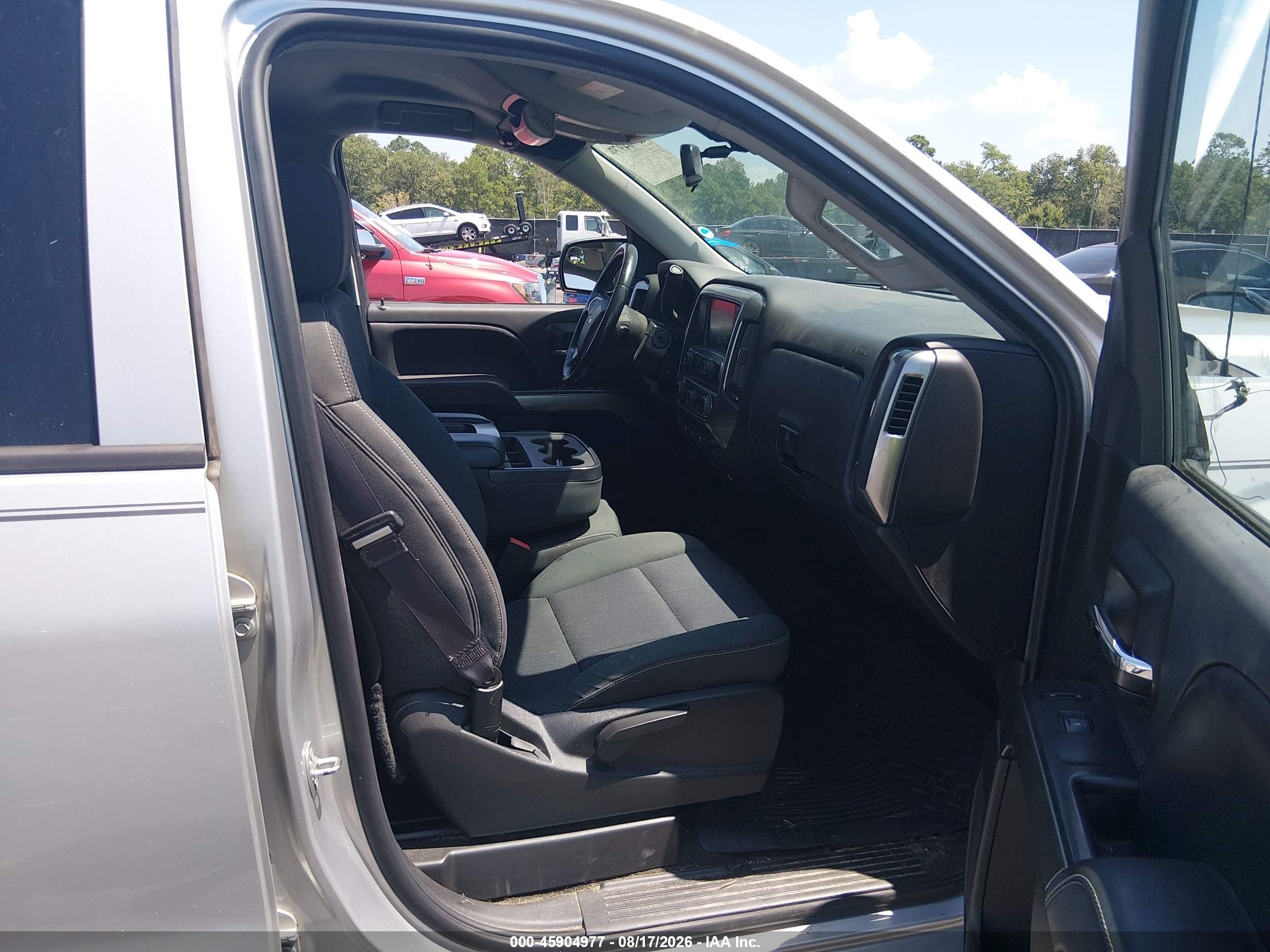 2015 Chevrolet Silverado 1500 Lt Silver vin: 1GCRCREH2FZ186470