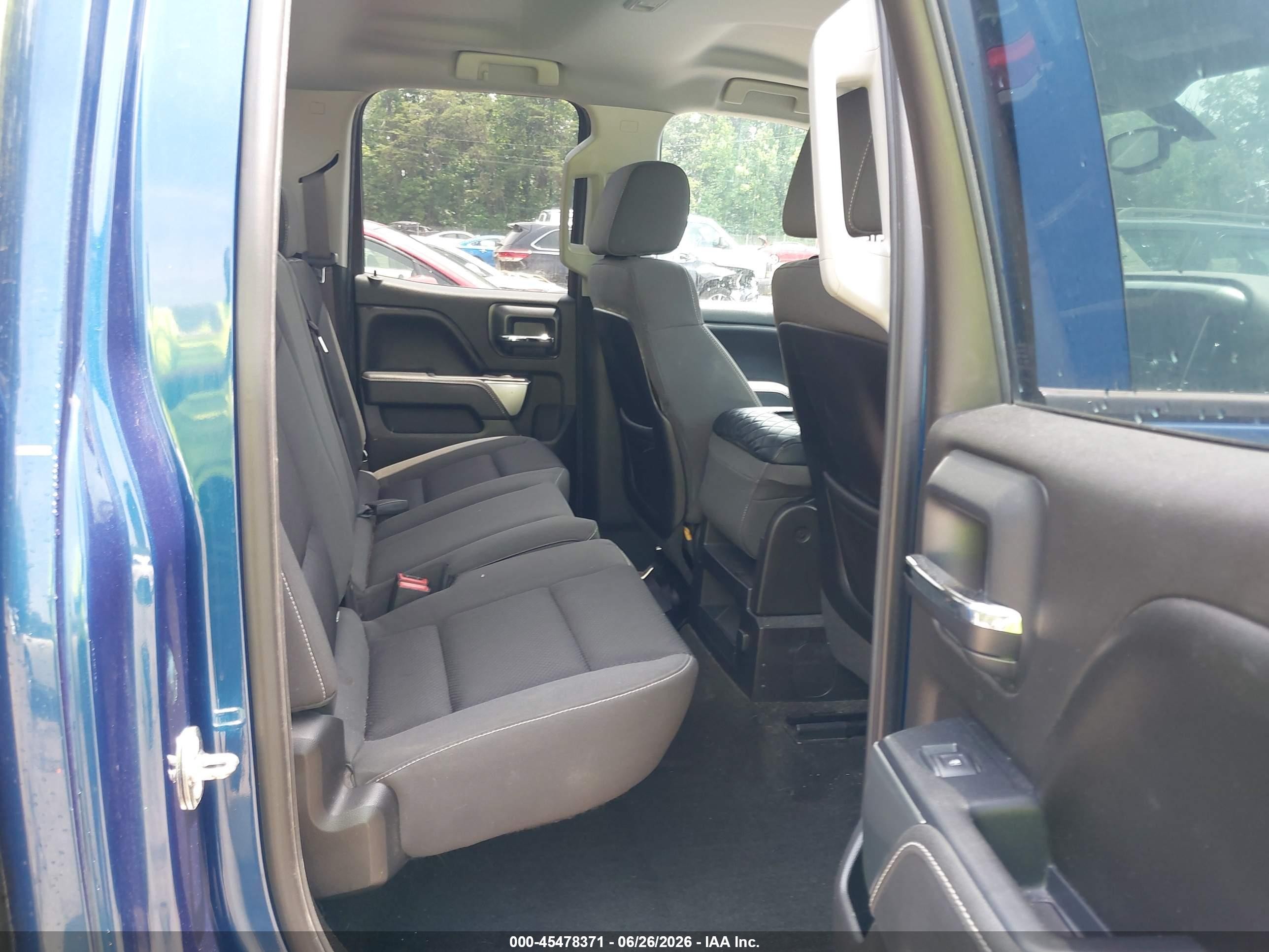 2015 Chevrolet Silverado 1500 Lt Blue vin: 1GCRCREH2FZ343639