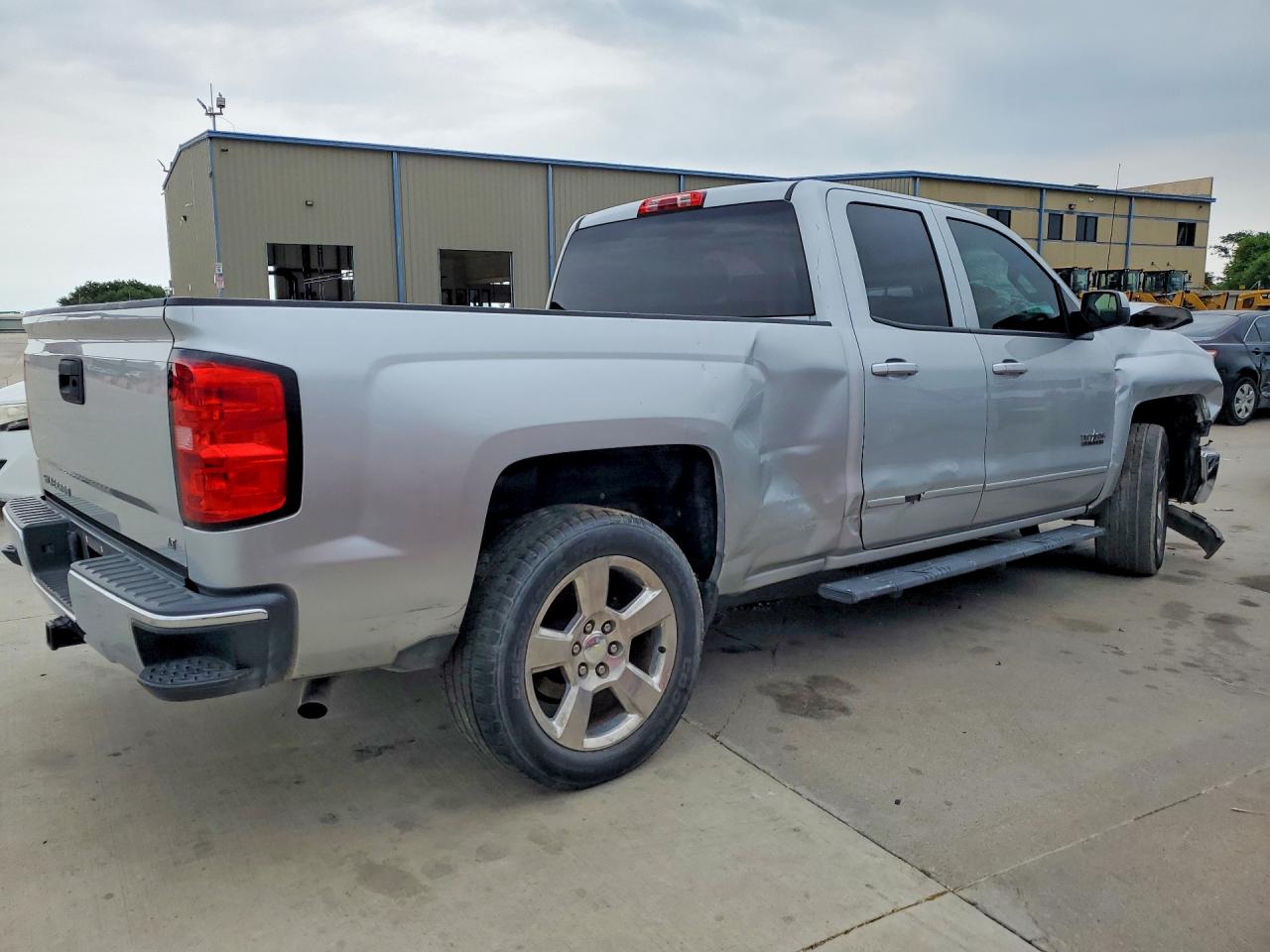 2015 Chevrolet Silverado C1500 Lt Gray vin: 1GCRCREH2FZ398494