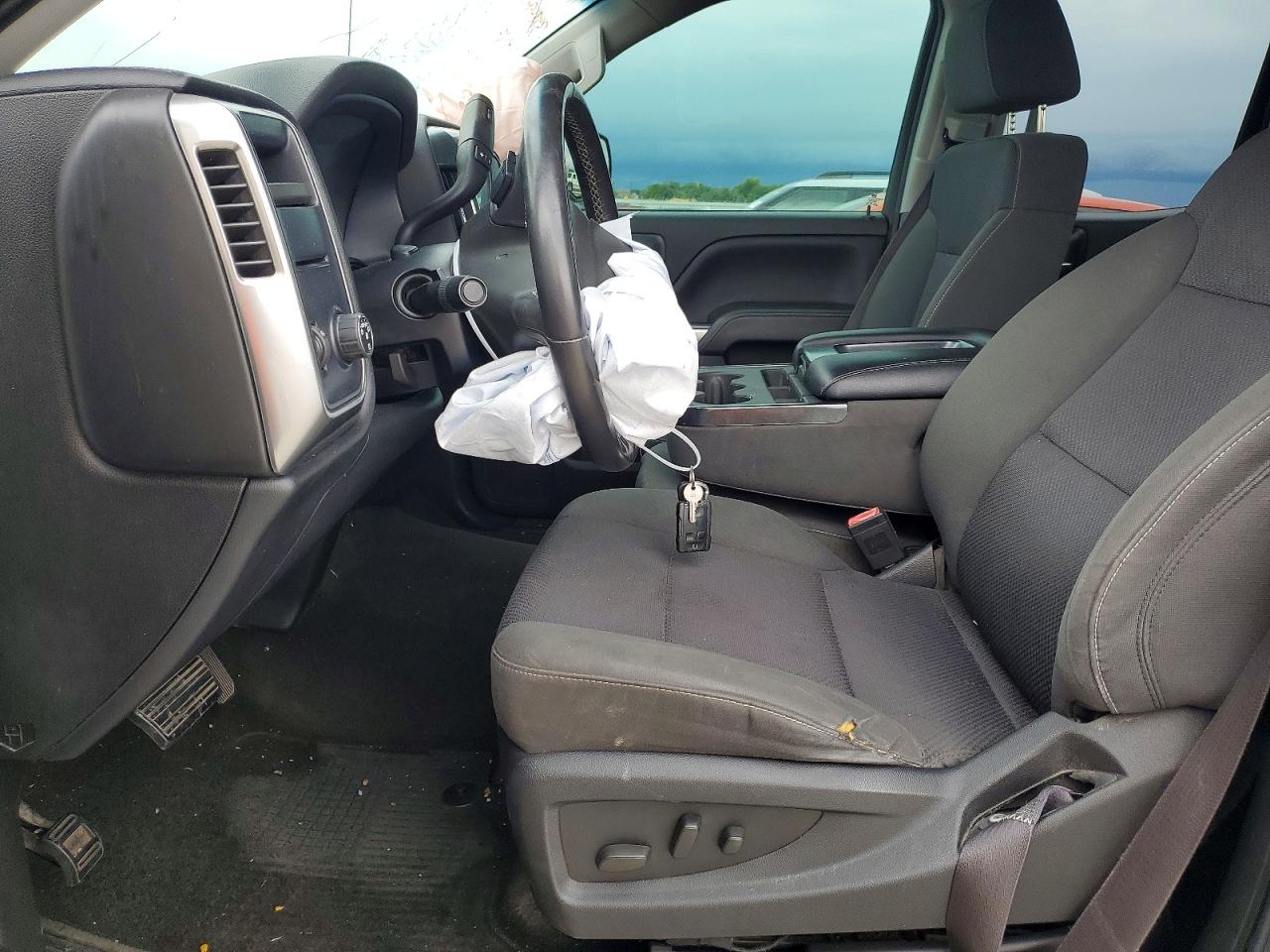 2015 Chevrolet Silverado C1500 Lt Gray vin: 1GCRCREH2FZ398494
