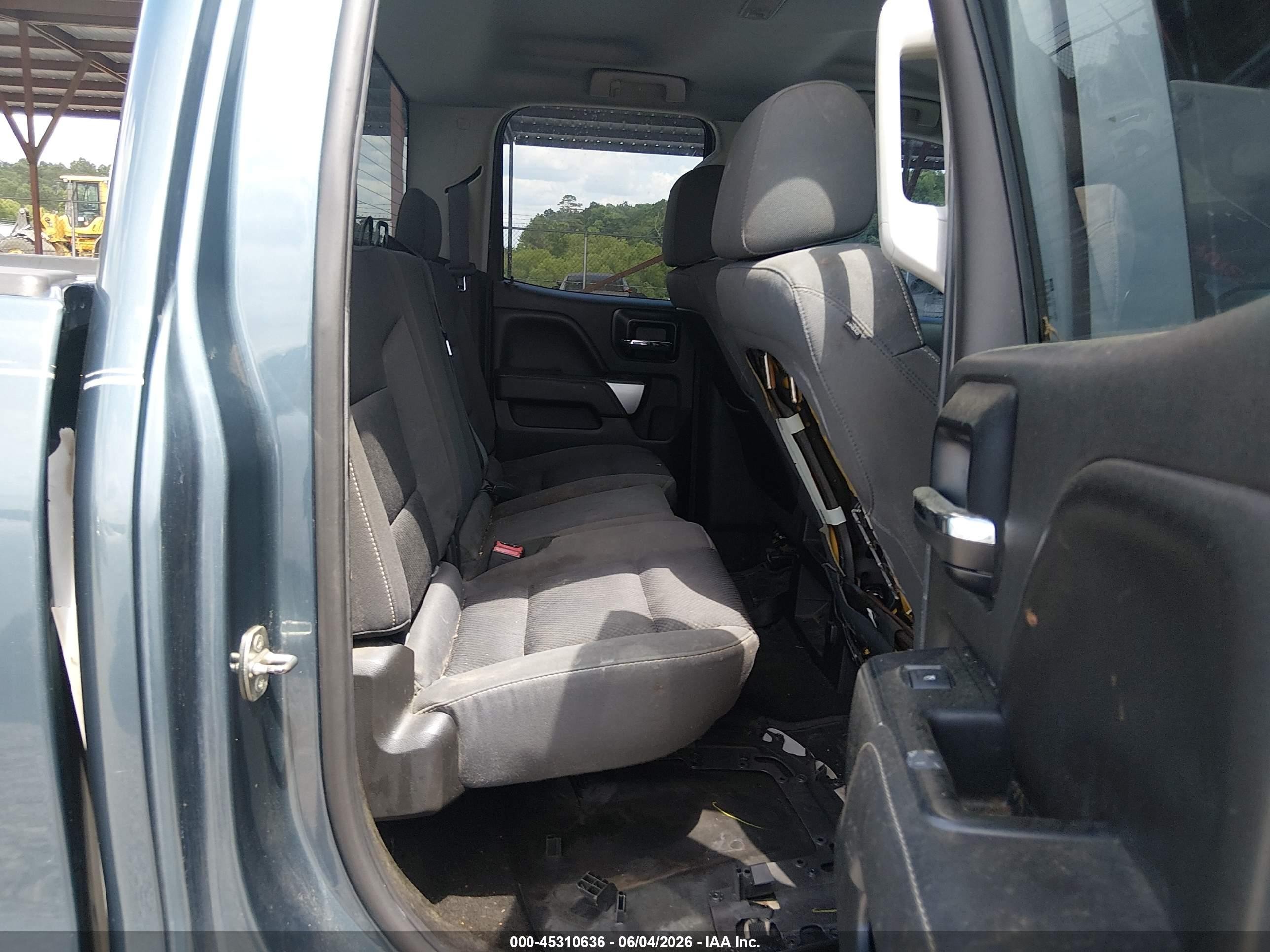 2014 Chevrolet Silverado 1500 1lt Blue vin: 1GCRCREH3EZ123599
