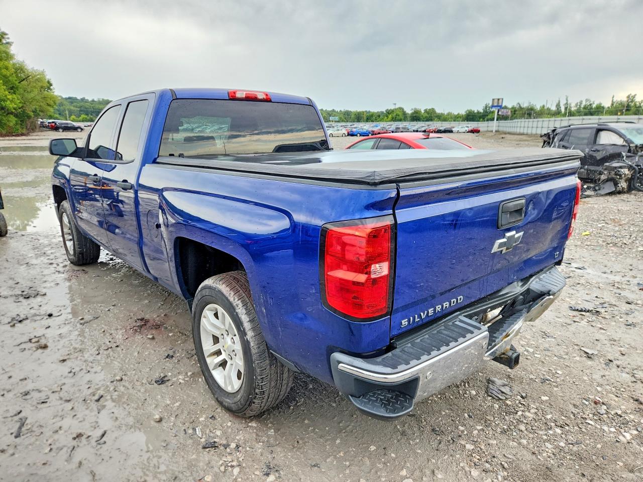 2014 Chevrolet Silverado C1500 Lt Blue vin: 1GCRCREH3EZ280310