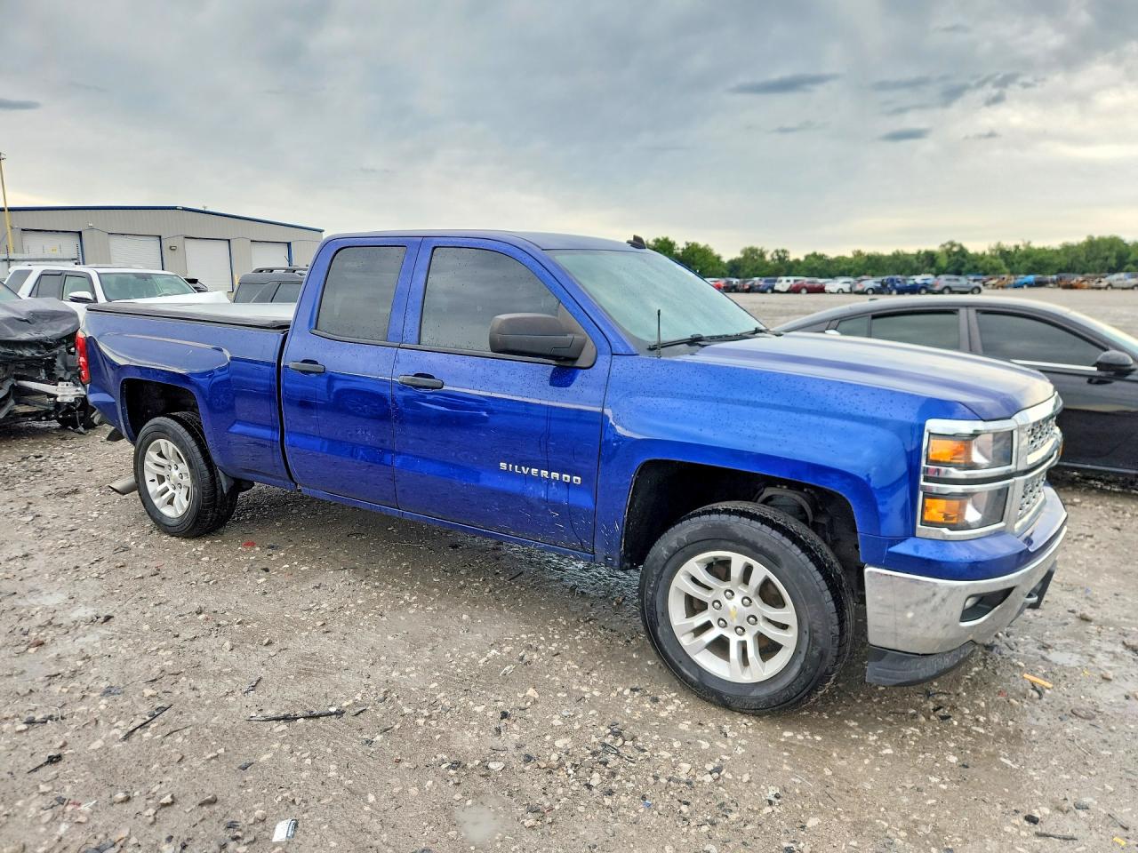 2014 Chevrolet Silverado C1500 Lt Blue vin: 1GCRCREH3EZ280310