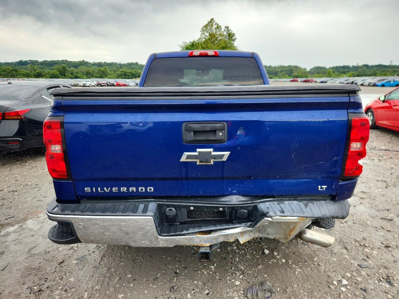 2014 Chevrolet Silverado C1500 Lt Blue vin: 1GCRCREH3EZ280310